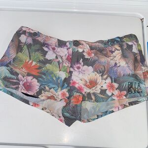 Billabong Women's Floral Shorts